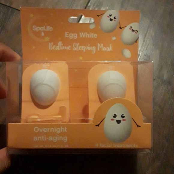 SpaLife Other - SpaLife Egg white Bedtime sleeping mask